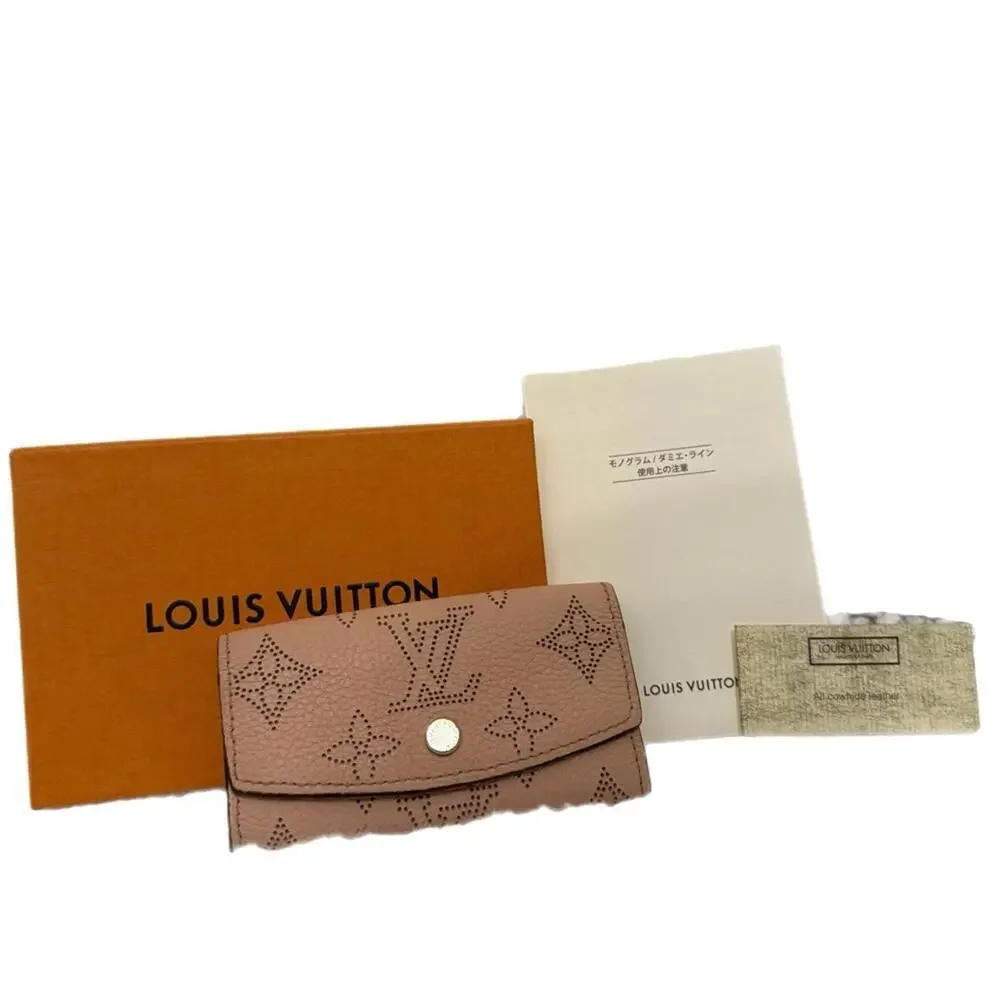 AUTHENTIC RARE Louis Vuitton Pink Monogram Key Case- Excellent Condition